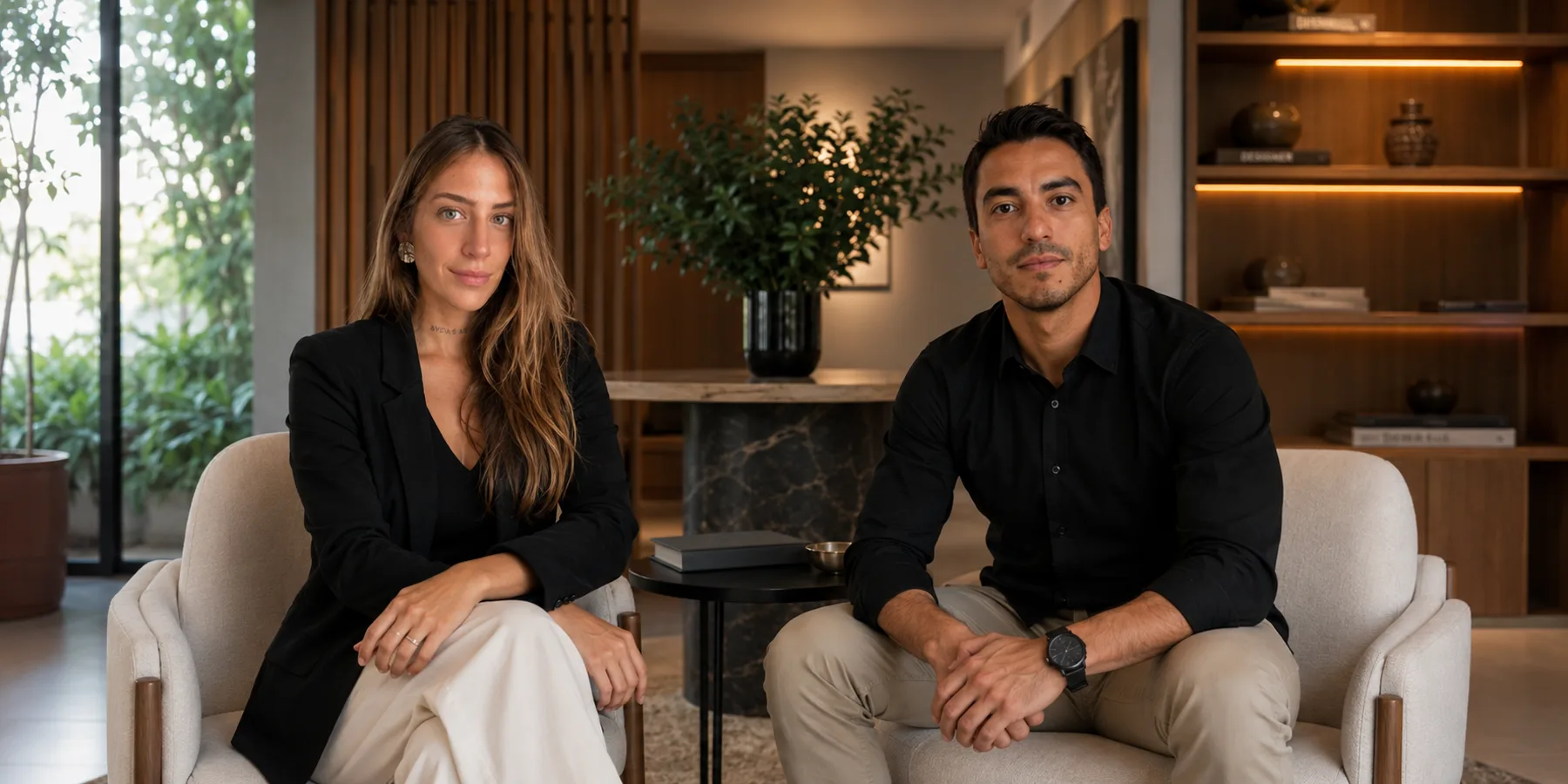 Letícia e Thomas, fundadores da Pipe